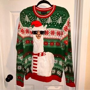 Ugly Christmas Pullover Sweater Blizzard Bay Size Large Men’s Women’s